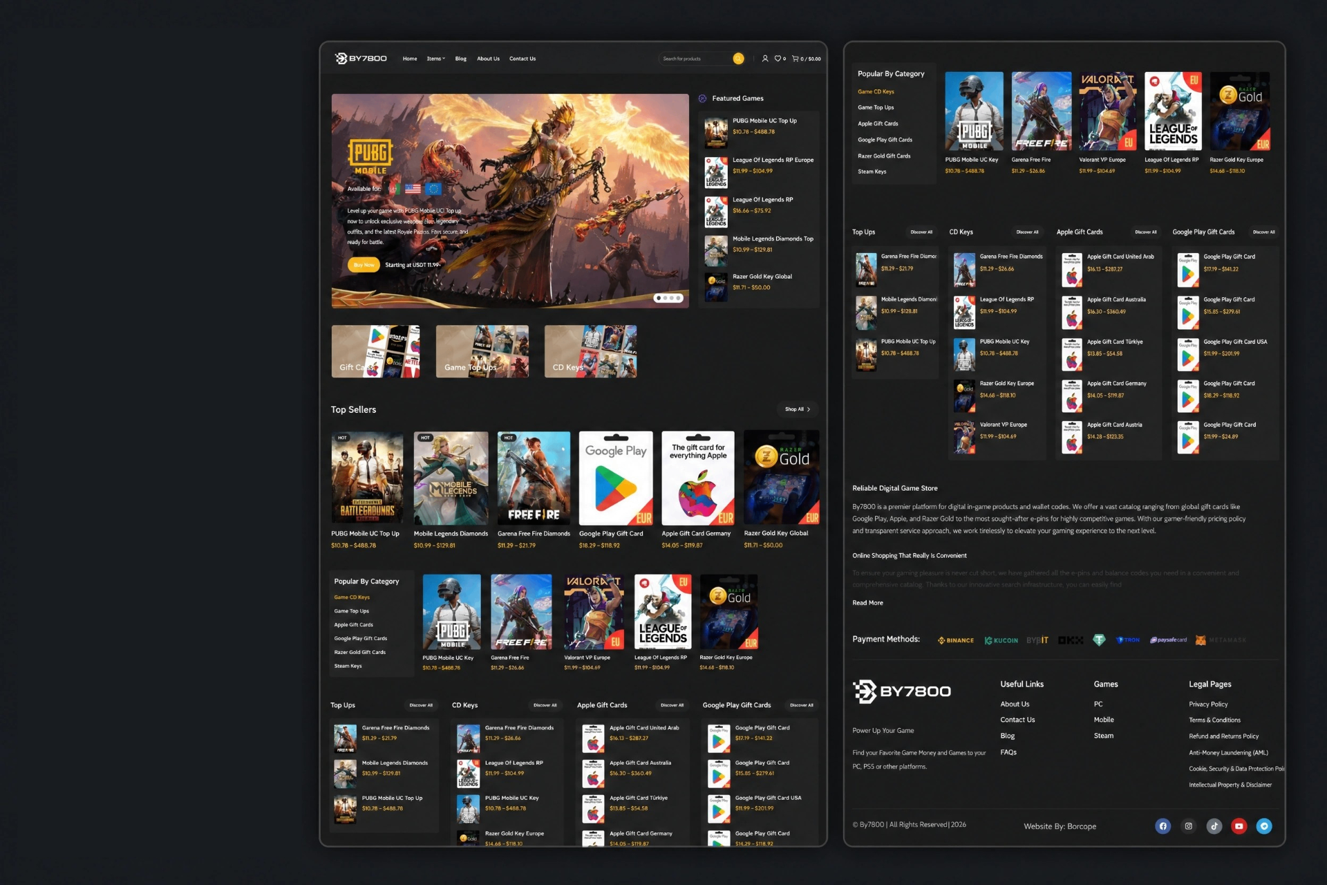 BY7800 project screenshot