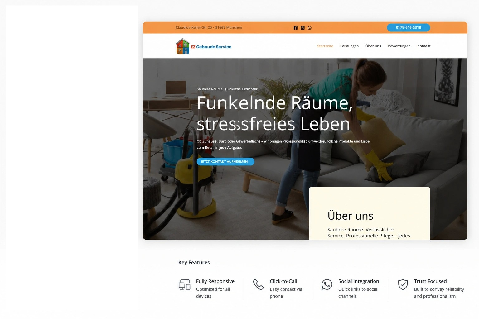 EZ Gebaude Service project screenshot