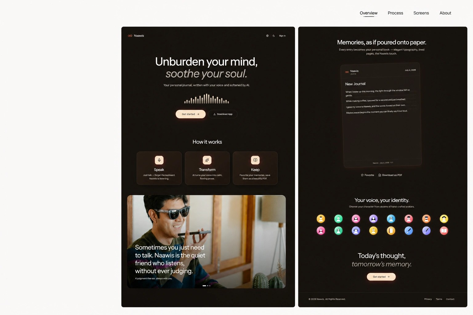 Naawis project screenshot
